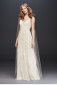 Petite A-Line Wedding Dress with Double Straps Melissa Sweet 7NTMS251177